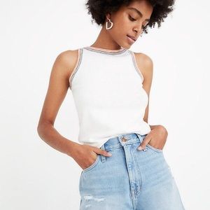 Madewell Rainbow-trim tank